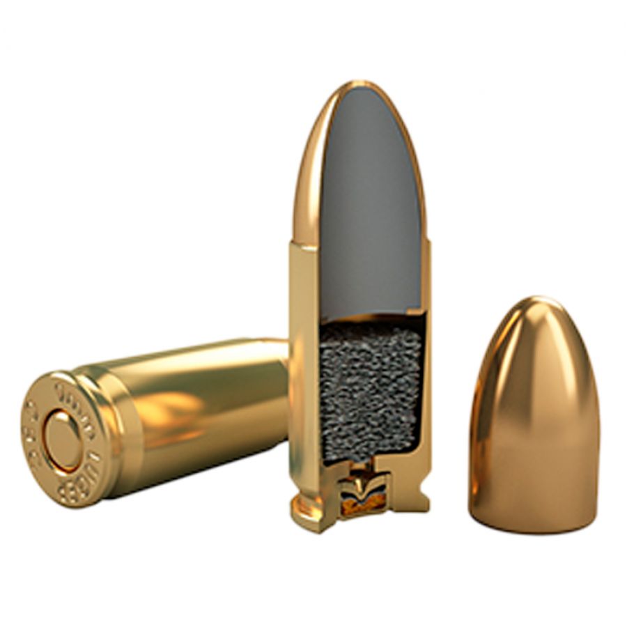 Magtech ammunition cal. 9mm Luger, FMJ, 8g 3/3