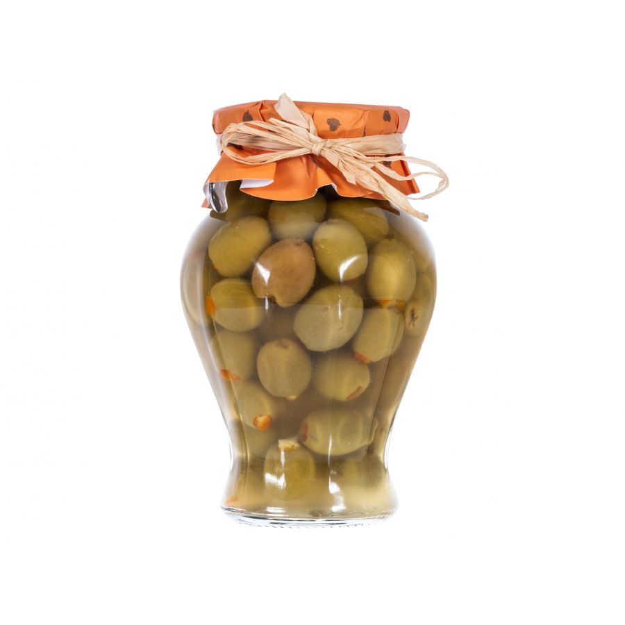 Manzanilla olives stuffed with orange 300 g 1/4
