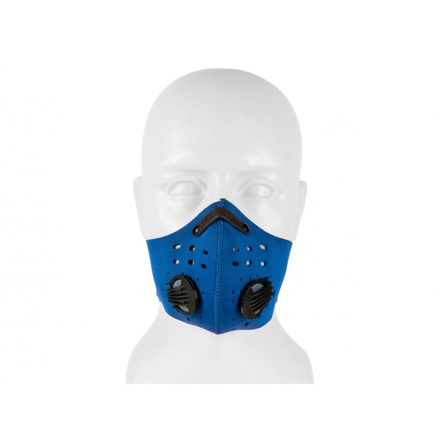 Marathon anti-smog neoprene mask blue 1/5