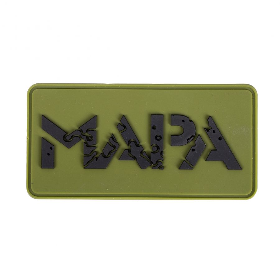 Maskpol MAPA sticker green background 1/2