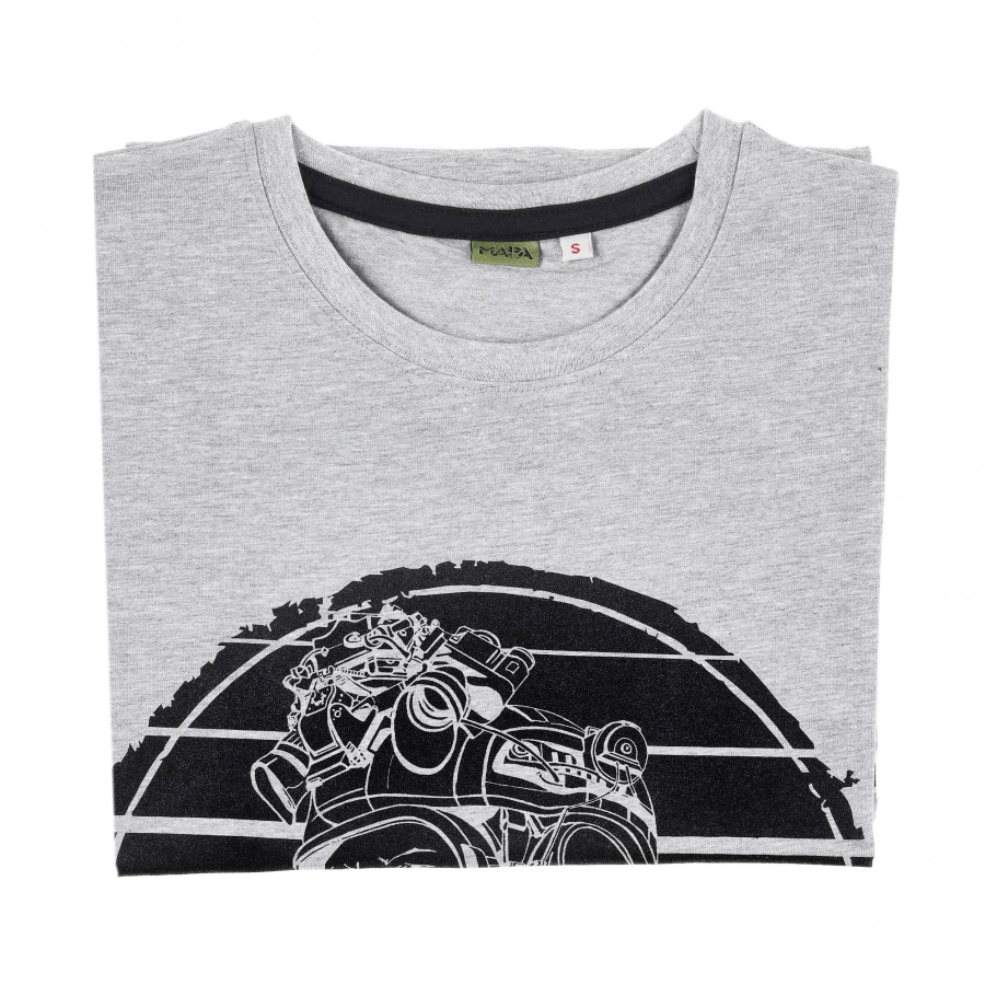 Maskpol men's T-shirt T-shS-01 grey 4/4