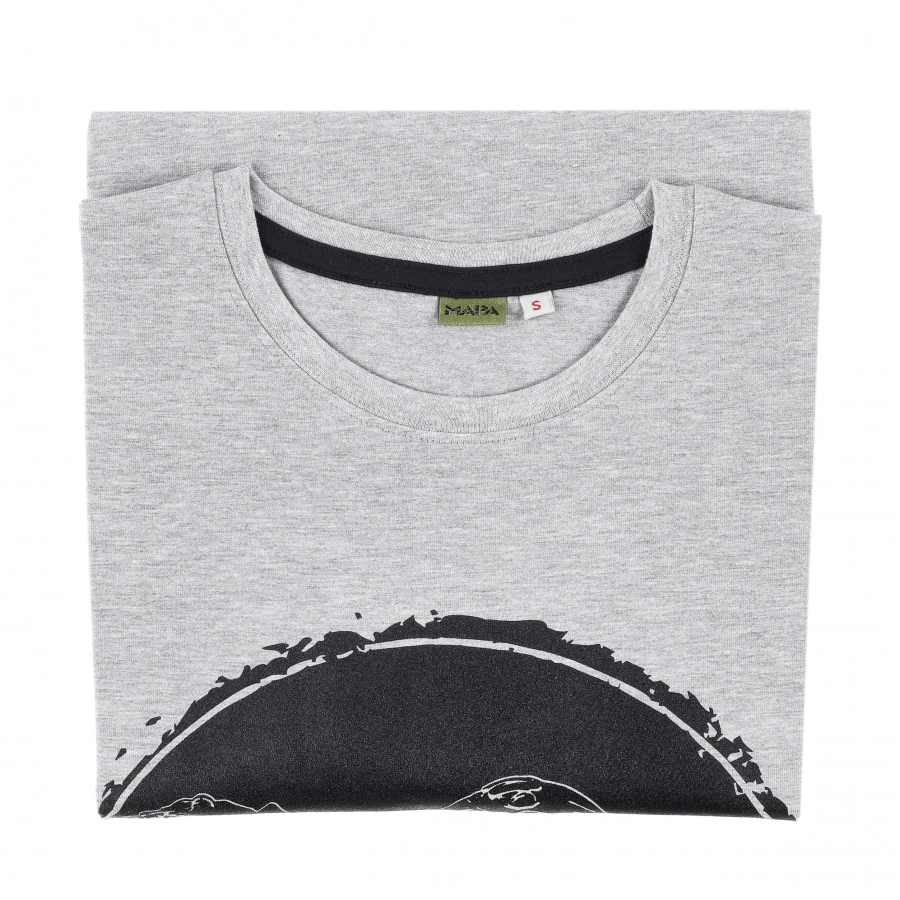 Maskpol men's T-shirt T-shS-04 grey 4/4