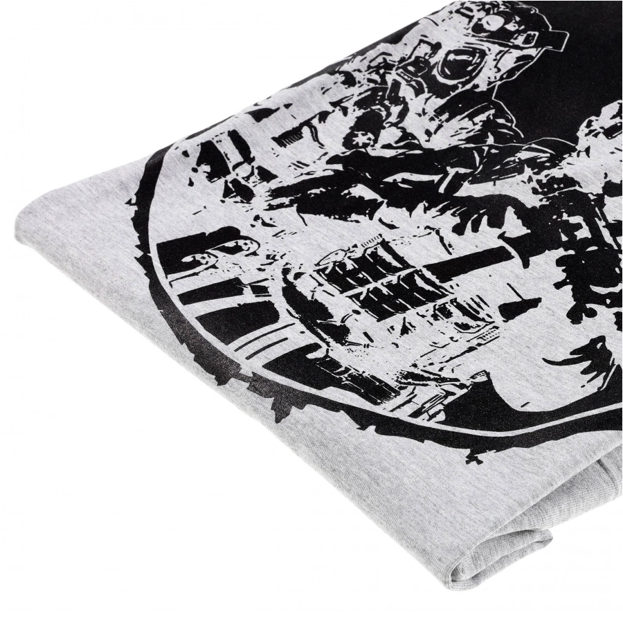 Maskpol men's T-shirt T-shS-04 grey 3/4