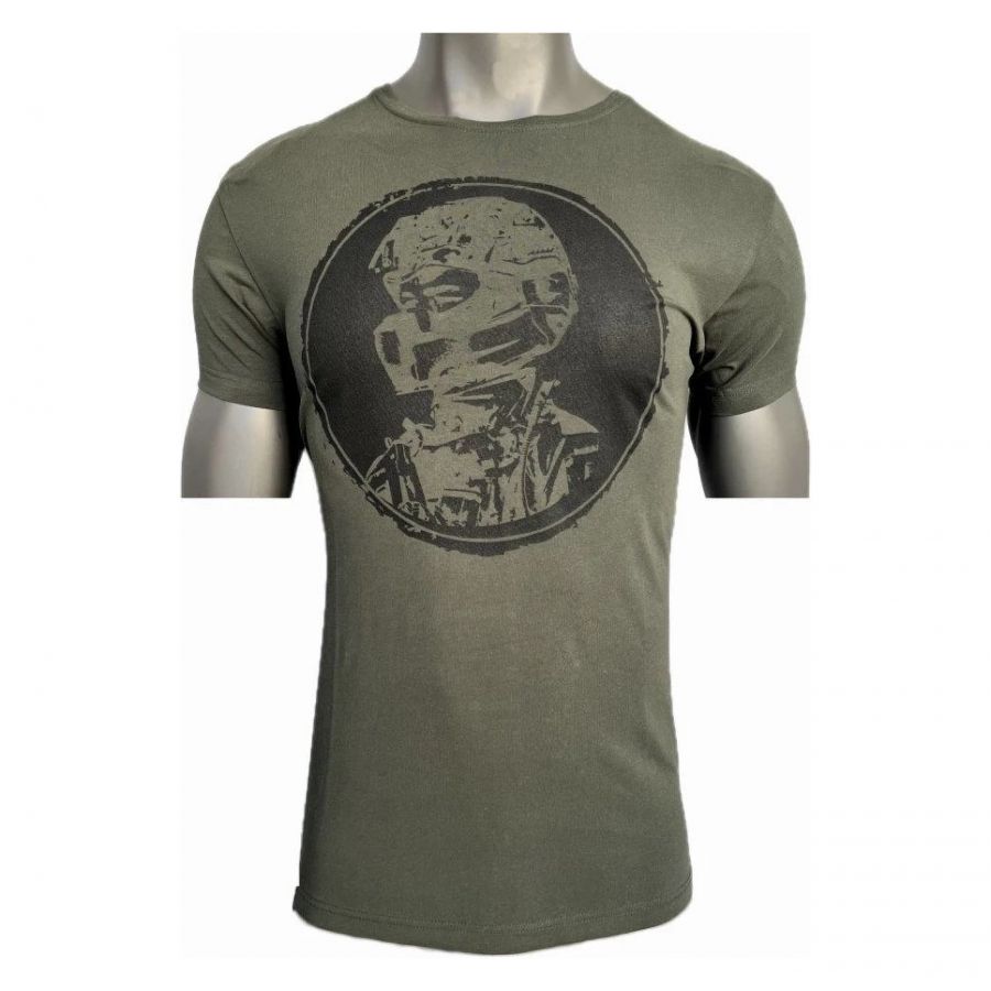 Maskpol men's t-shirt TshZ-02 green 1/2