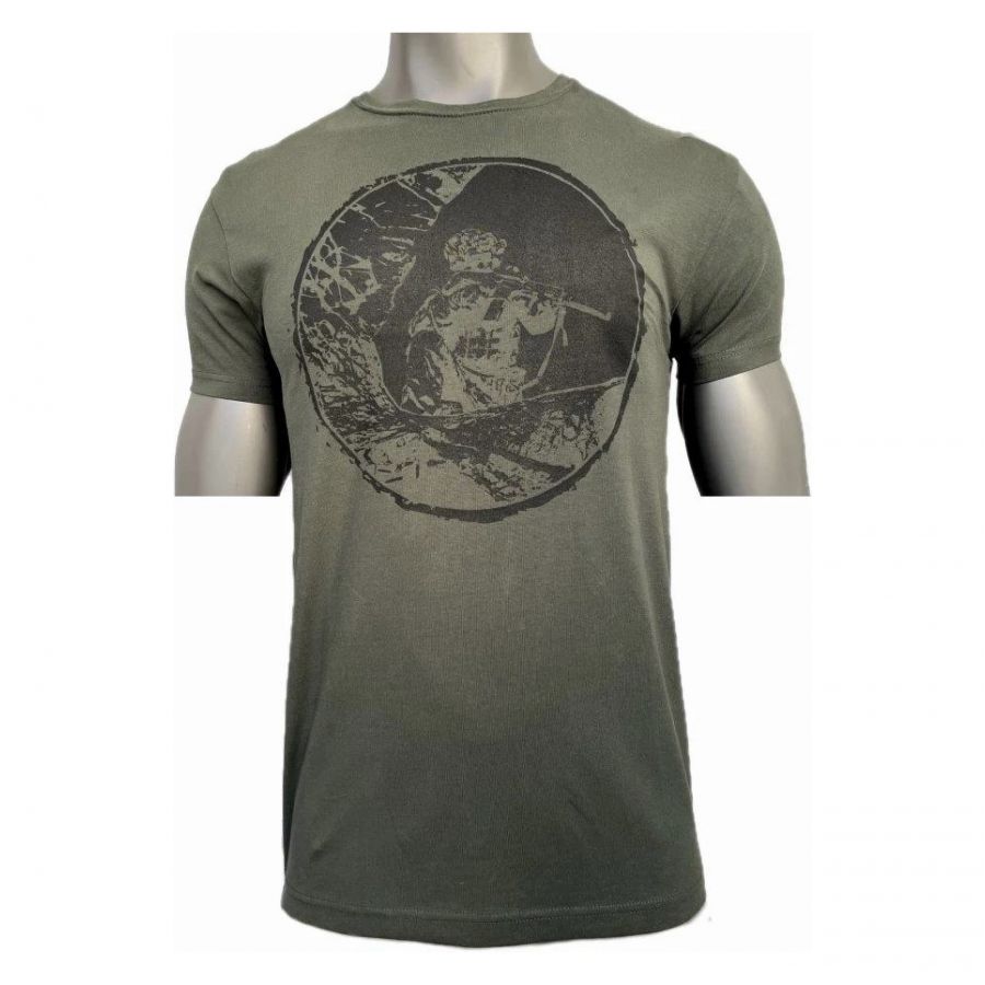 Maskpol men's t-shirt TshZ-03 green 1/2