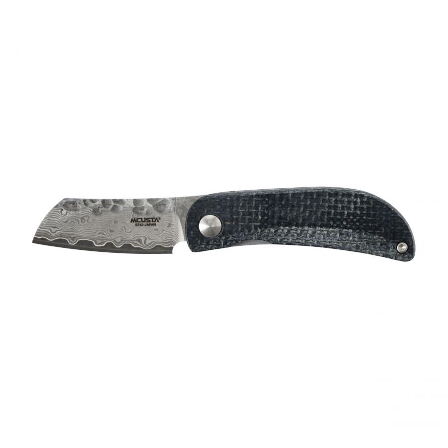 Mcusta Small black folding knife 1/6