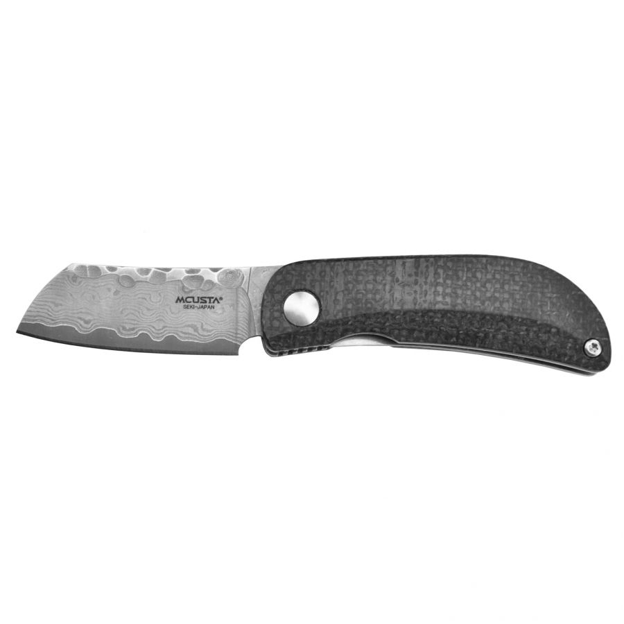 Mcusta Small black folding knife 1/6