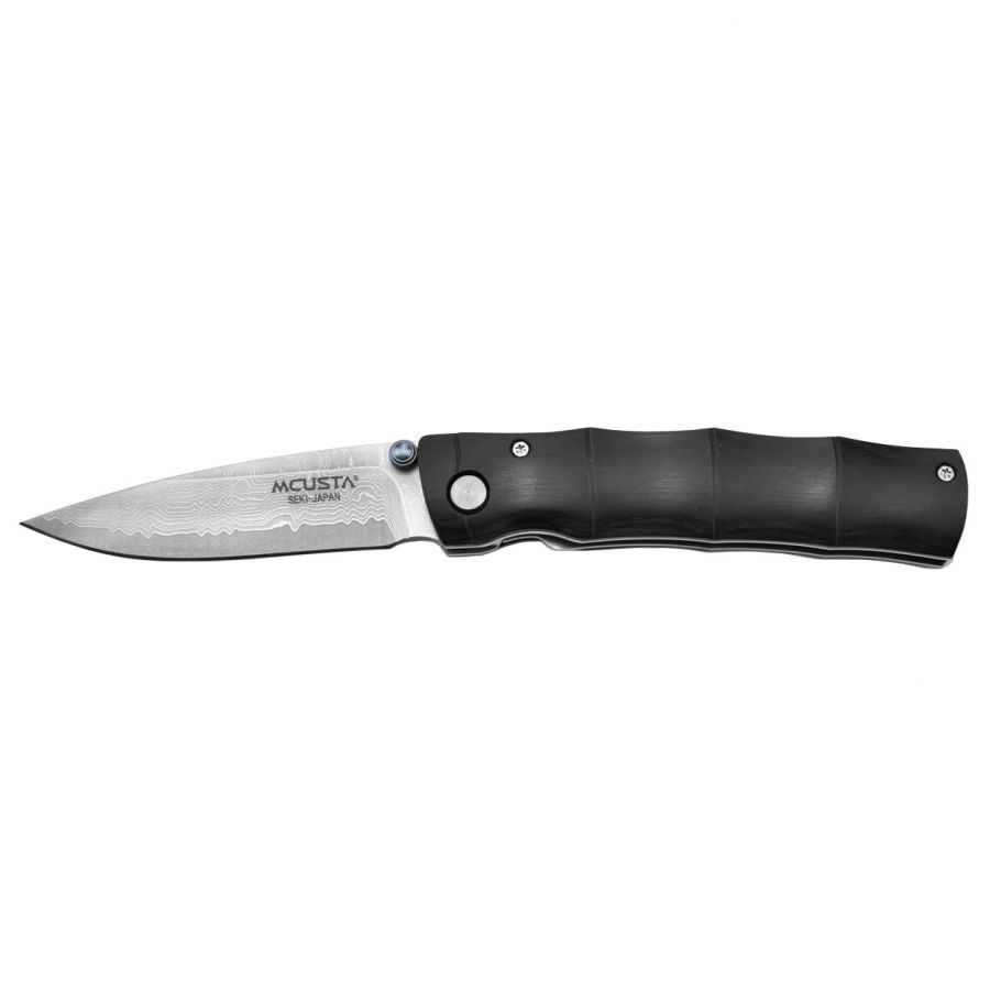Mcusta Take black folding knife 1/10