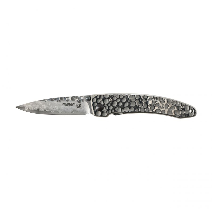 Mcusta Tsuchi silver folding knife 1/6