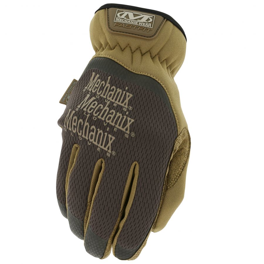 Mechanix Wear Fastfit brown gloves 1/7