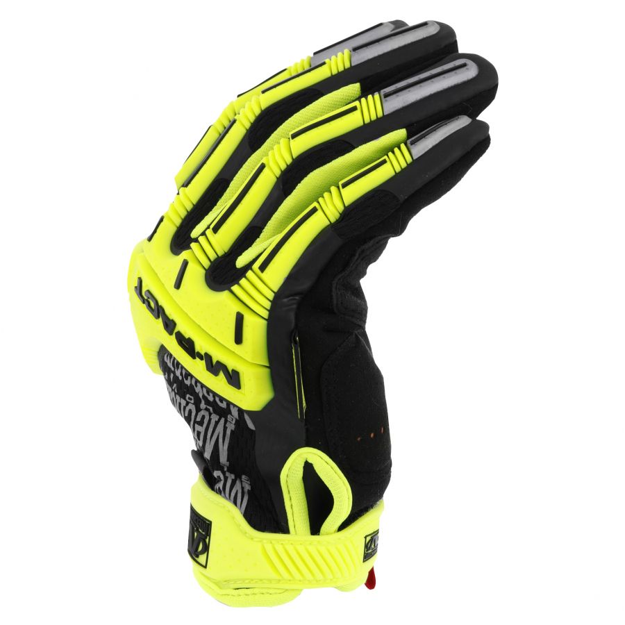 Mechanix Wear Hi-Viz M-Pact D5 Gloves Yellow 4/6