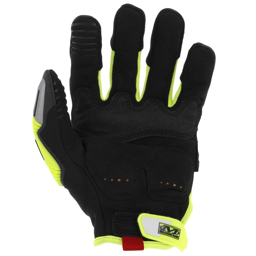 Mechanix Wear Hi-Viz M-Pact D5 Gloves Yellow 2/6