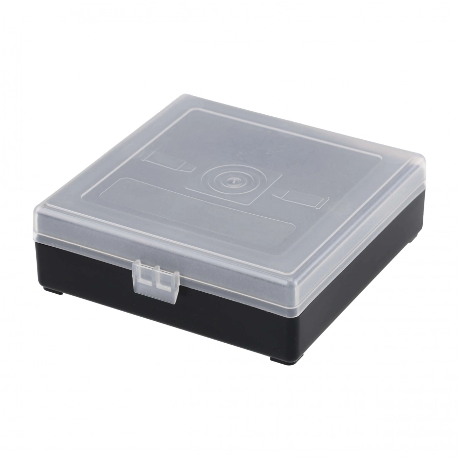Megaline box 11x11x3.5 black-transparent 2 jaws 2/3