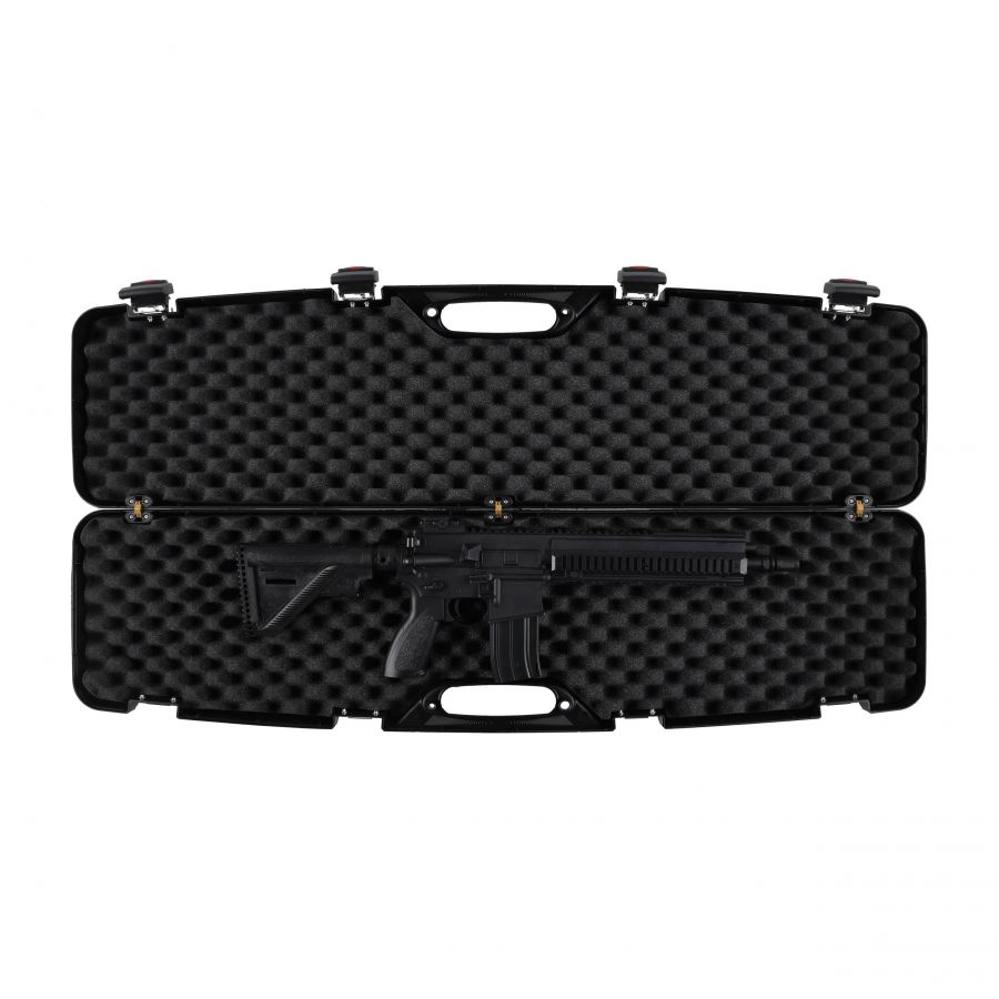 Megaline gun trunk black 110x25x11 cm lock 3/5