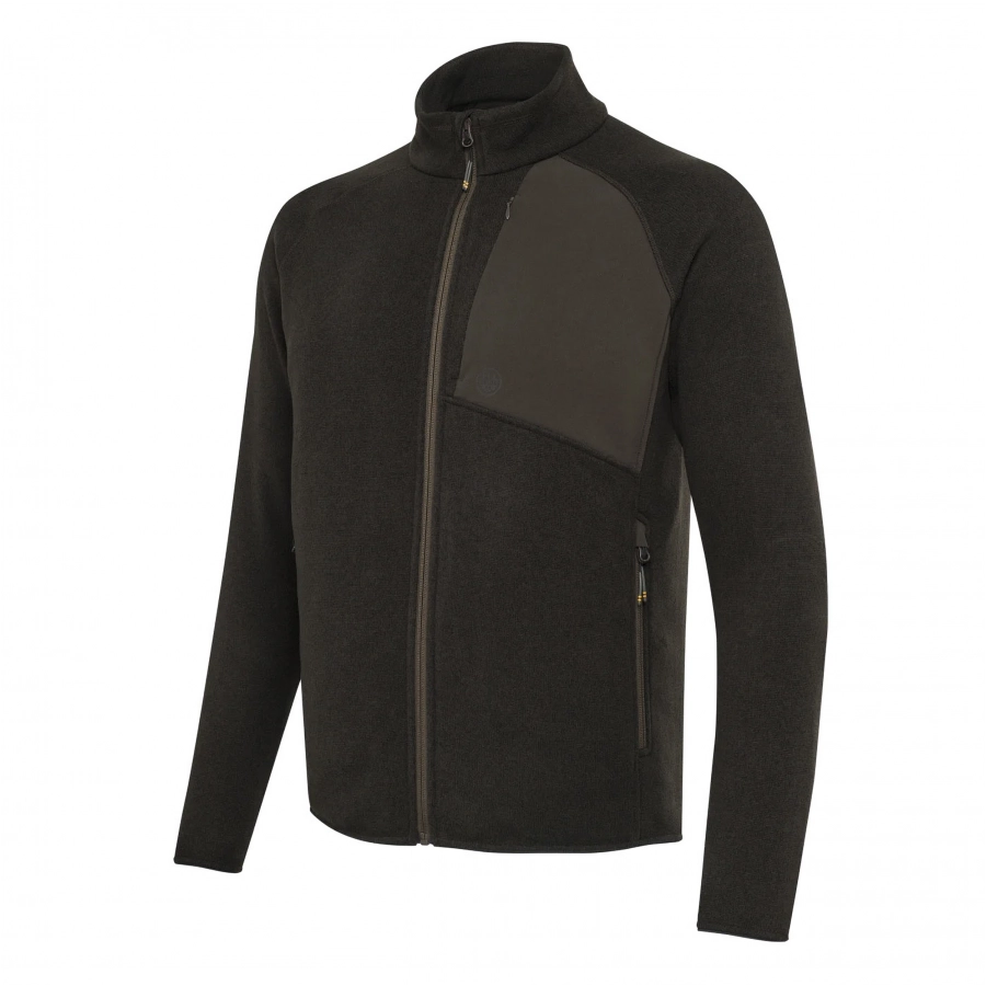 Men's Beretta Abisko Full Zip Brown Bark Sweatshirt 1/6