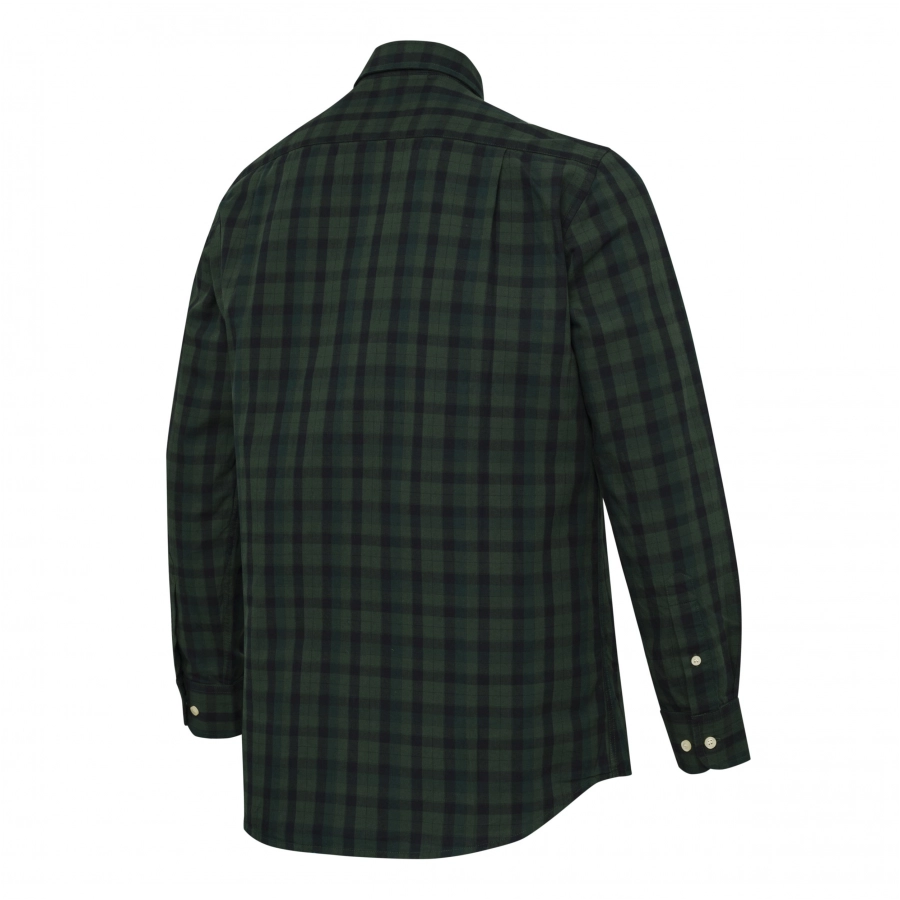 Men's Beretta Bryggen Shirt Green &amp; Black 2/4