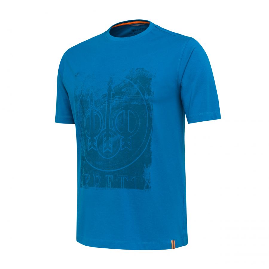 Men's Beretta logo T-shirt Turquoise 1/1