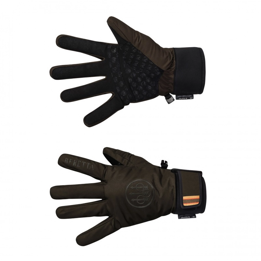 Men's Beretta Waterproof Gloves brown. 1/3