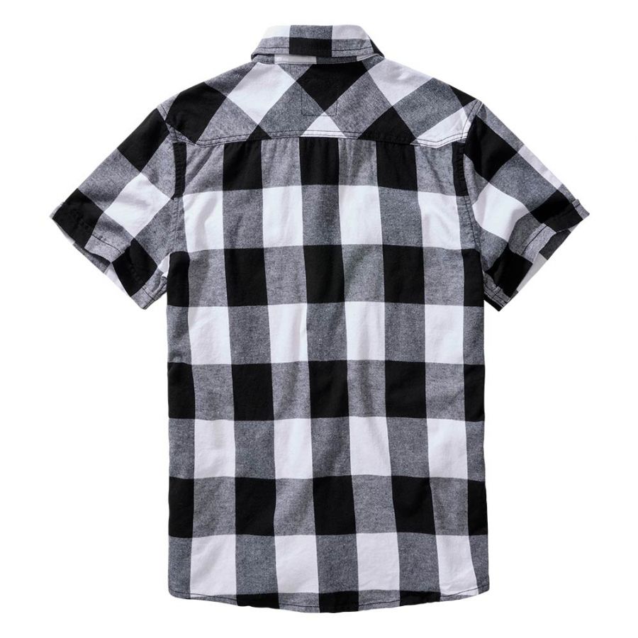 Men's Brandit Check short sleeve shirt black/bi 2/3