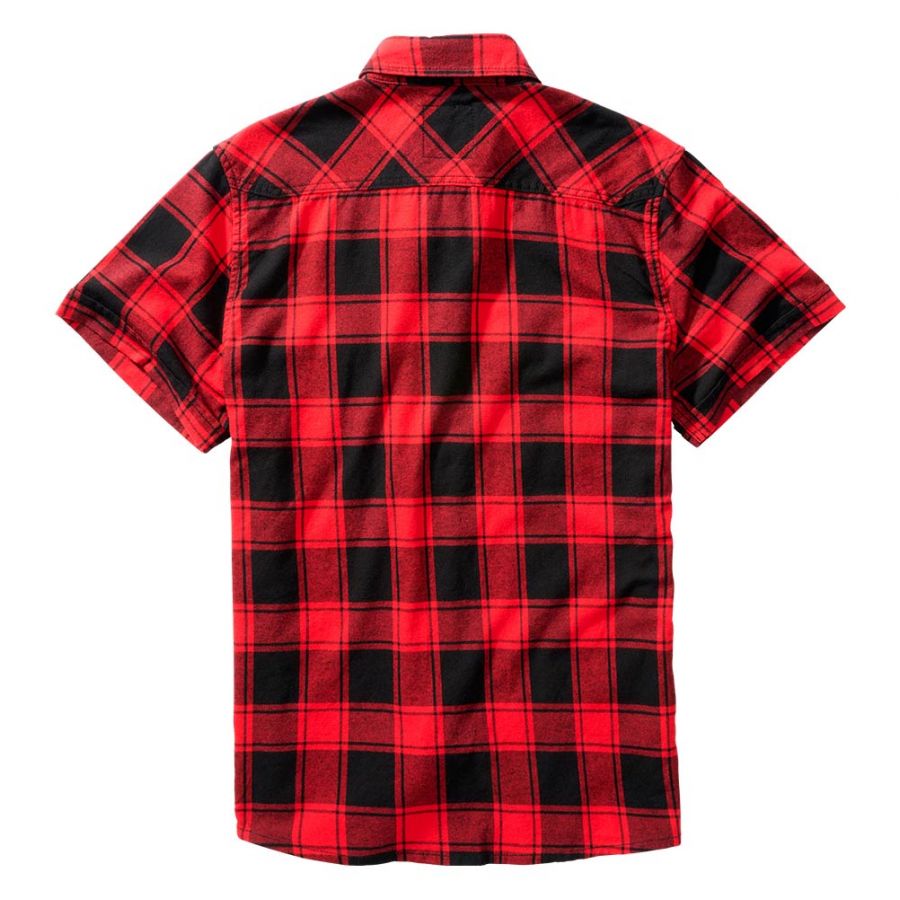 Men's Brandit Check short sleeve shirt black/black 2/3