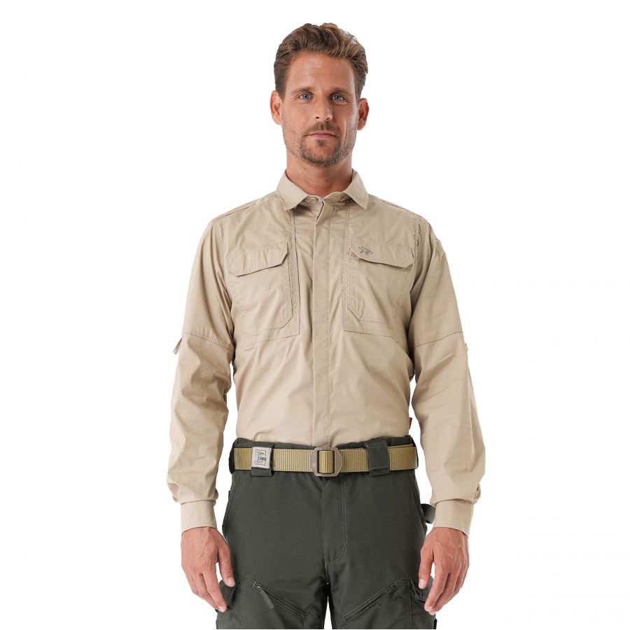 Men's Canik Prime Alpha Mete camel shirt 1/5