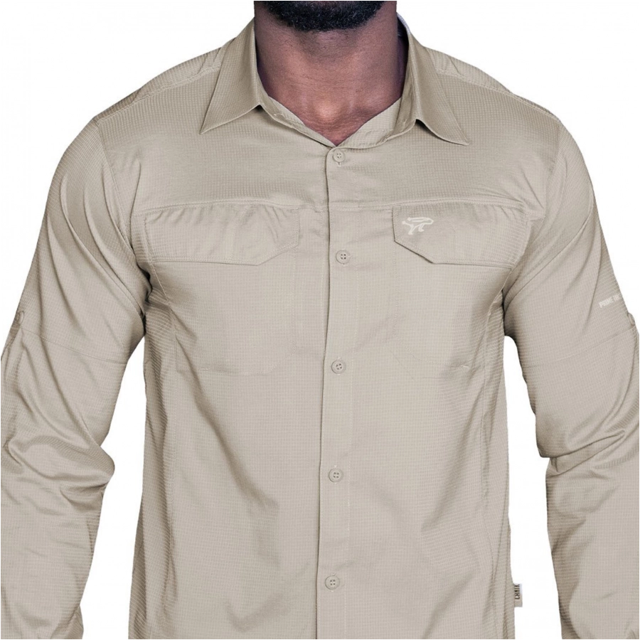 Men's Canik Prime Mete camel shirt 1/3