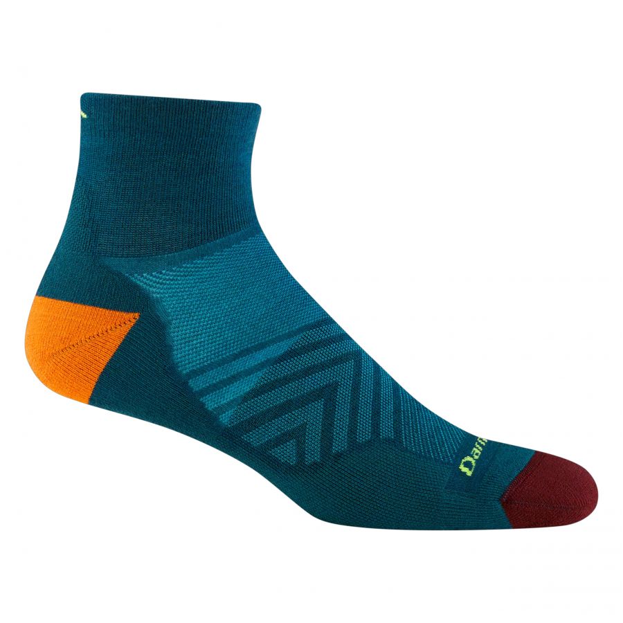 Men's Darn Tough Run Dark Te Running Socks 1/5