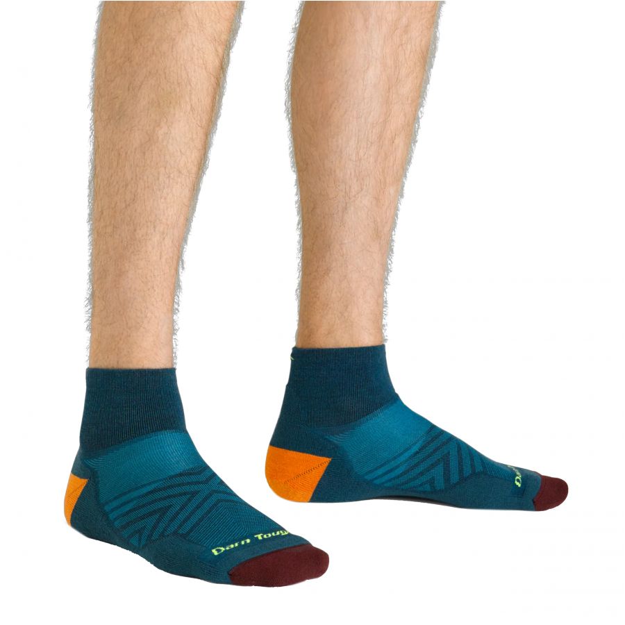 Men's Darn Tough Run Dark Te Running Socks 2/5