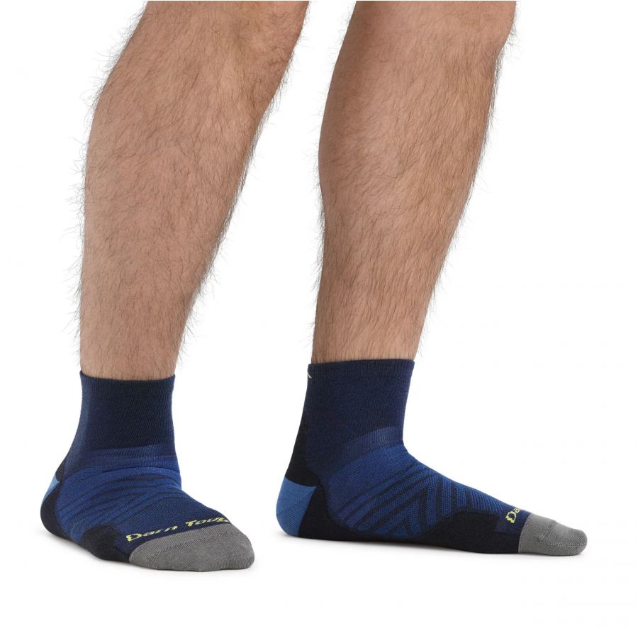 Men's Darn Tough Run Eclipse Running Socks 3/4