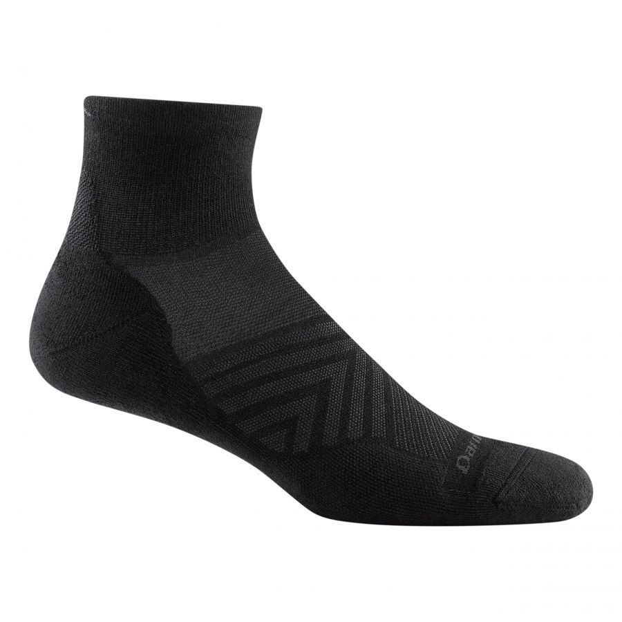 Men's Darn Tough Running Socks Black 1/3