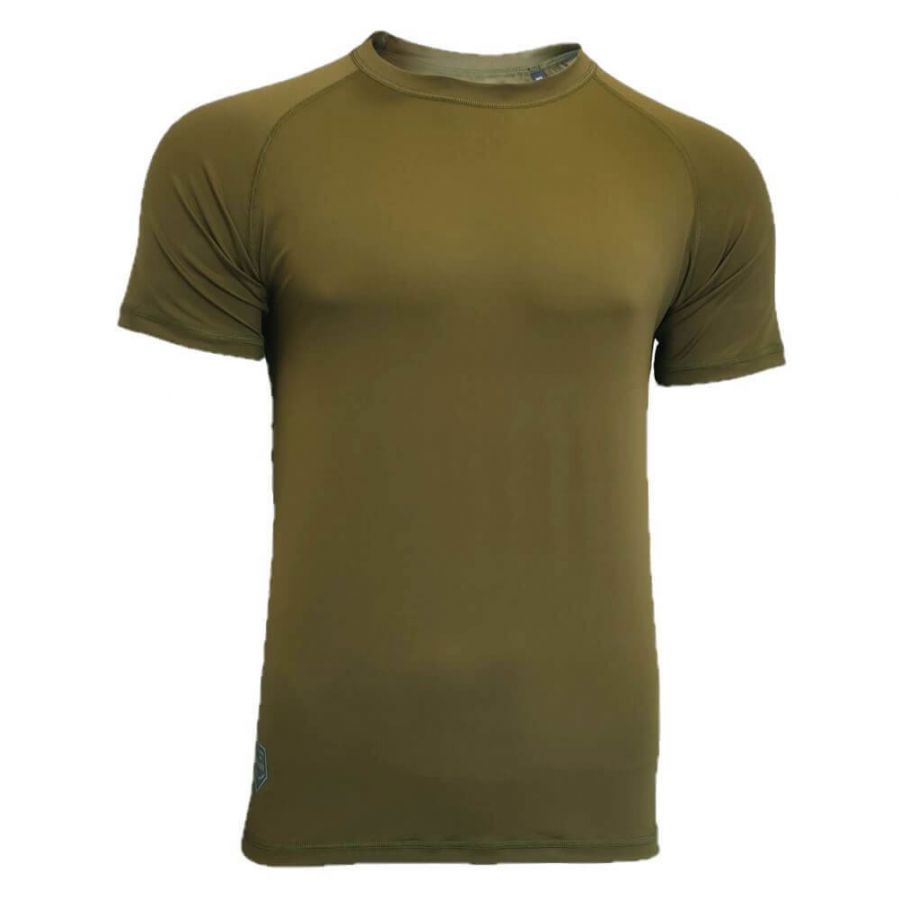Men's Haasta thermoactive raglan olive shirt 1/4