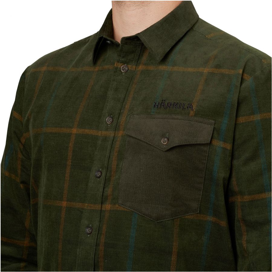 Men's Härkila Kaldfjord corduroy check Wil shirt 3/10