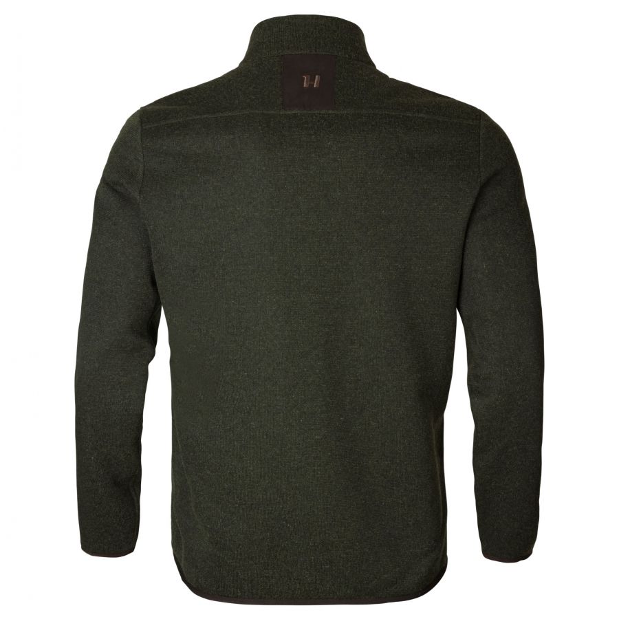 Men's Härkila Metso full zip sweater Willow green 2/6