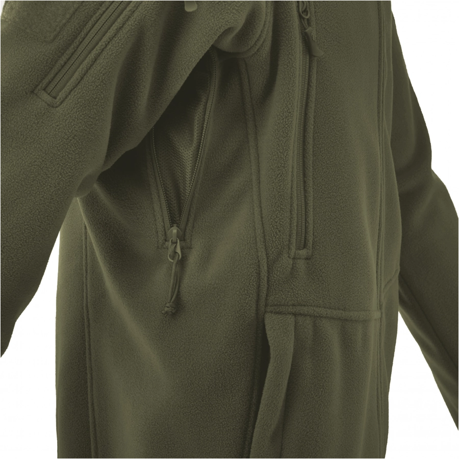 Men's Helikon Patriot Mk2 Hybrid Fleece Sweatshirt Olives 4/4