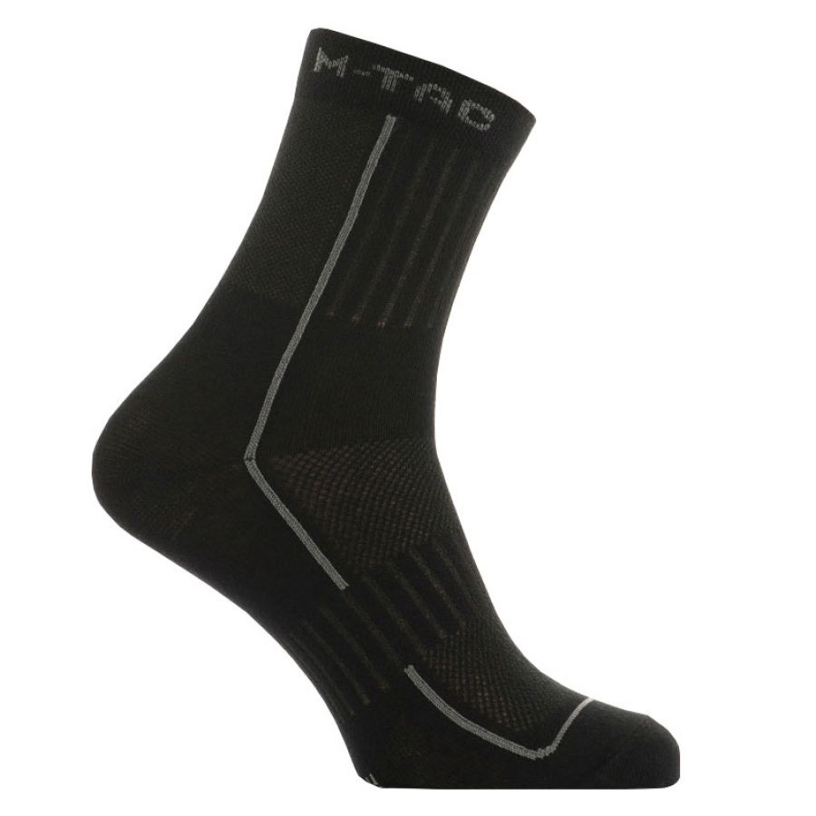 Men's lightweight socks M-Tac Mk.3 black 43-46 2/6