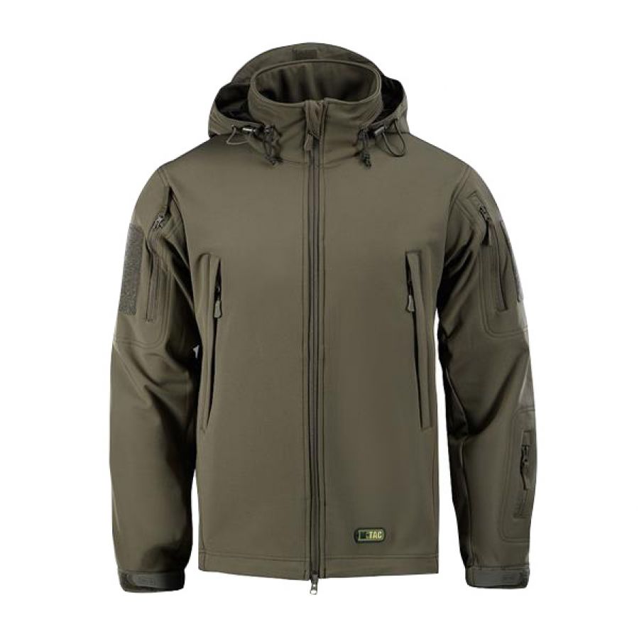 Men's M-Tac Soft Shell Olive Jacket 2/4