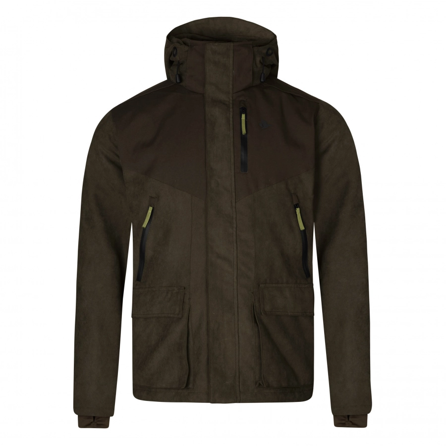 Men's Seeland Helt II Grizzly brown jacket 1/8