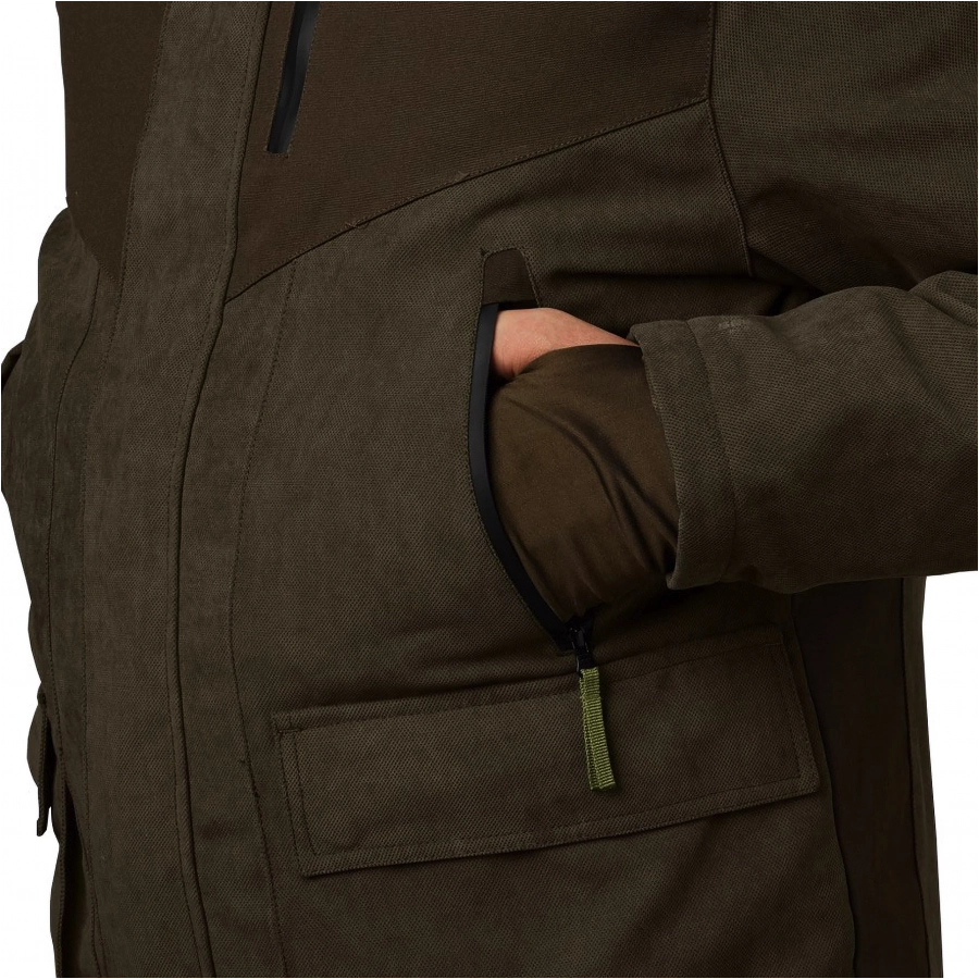 Men's Seeland Helt II Grizzly brown jacket 4/8