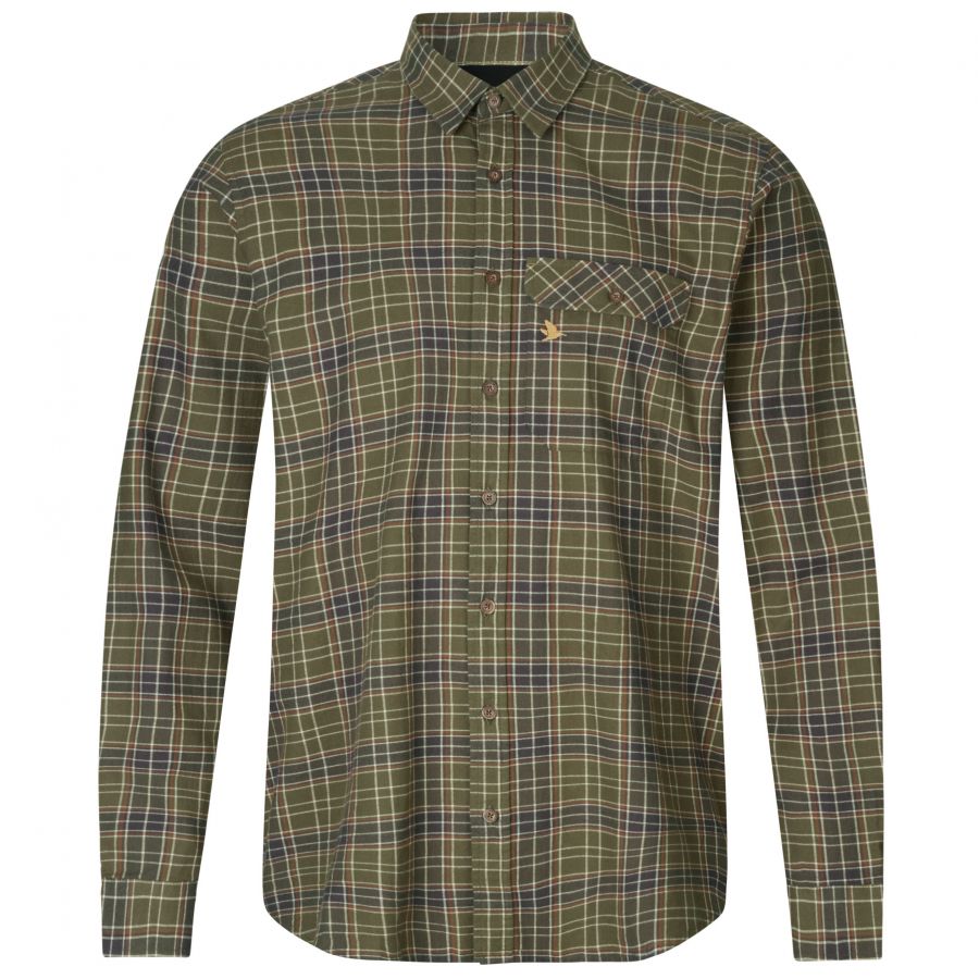 Men's Seeland Highseat Burnt olive shirt 1/5