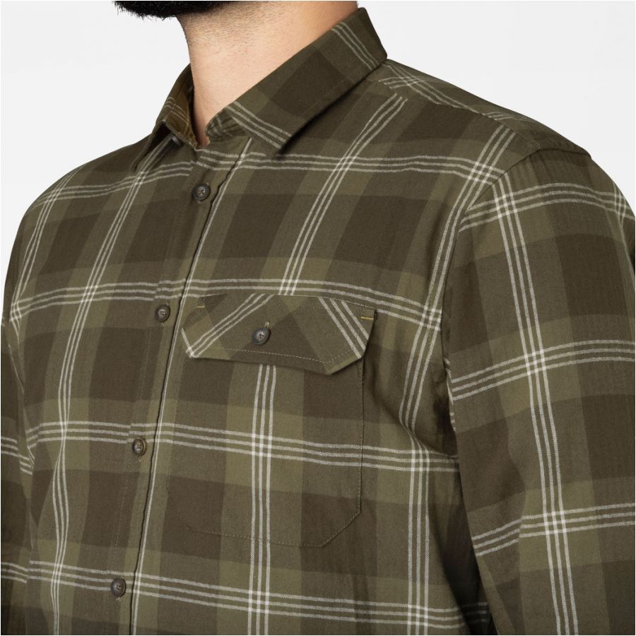 Men's Seeland Highseat Pine green shirt 3/5