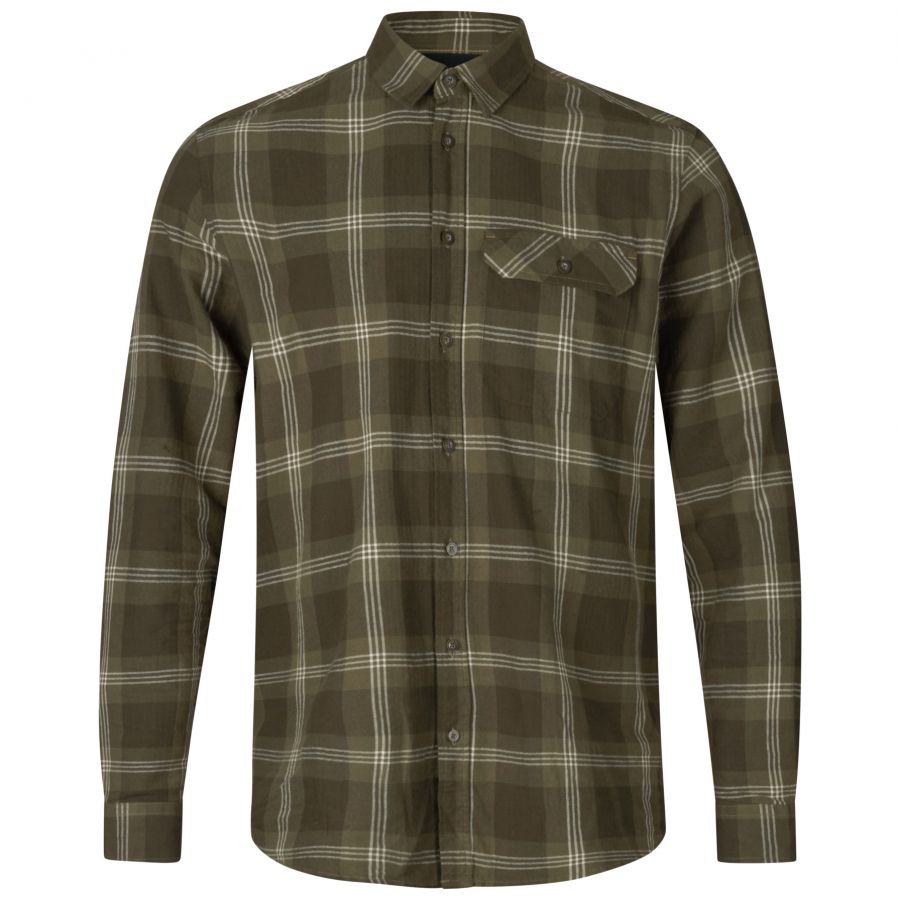 Men's Seeland Highseat Pine green shirt 1/5