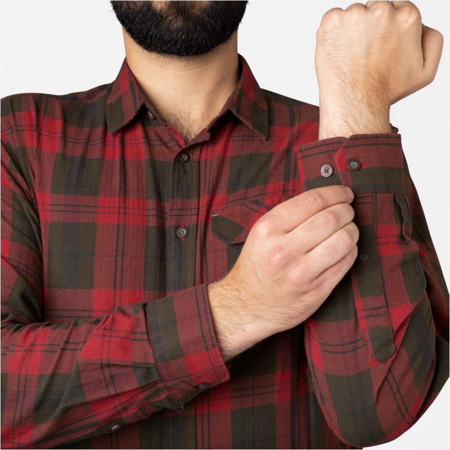 Men's Seeland Highseat Red forest shirt 4/5
