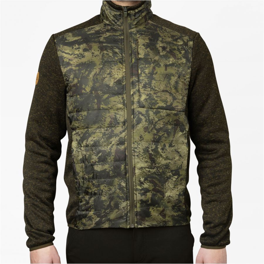 Men's Seeland Theo Hybrid Camo Pine green jacket 4/7