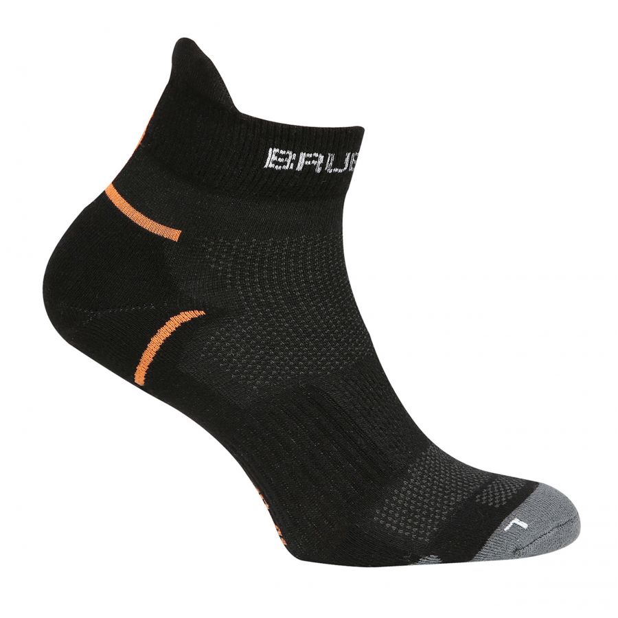 Men's socks Brubeck Running Light black 1/1