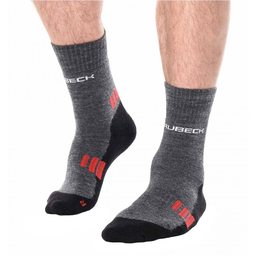 Men's socks Brubeck Trekking Light graf. 1/2