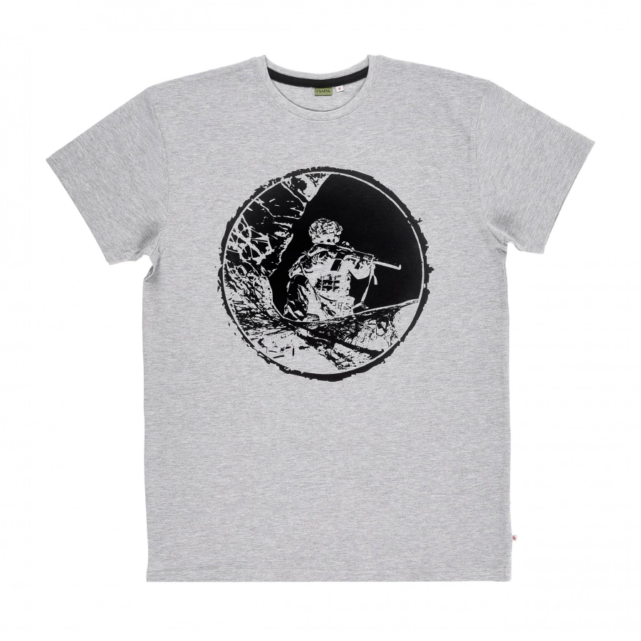 Men's T-shirt Maskpol T-shS-03 grey 1/4