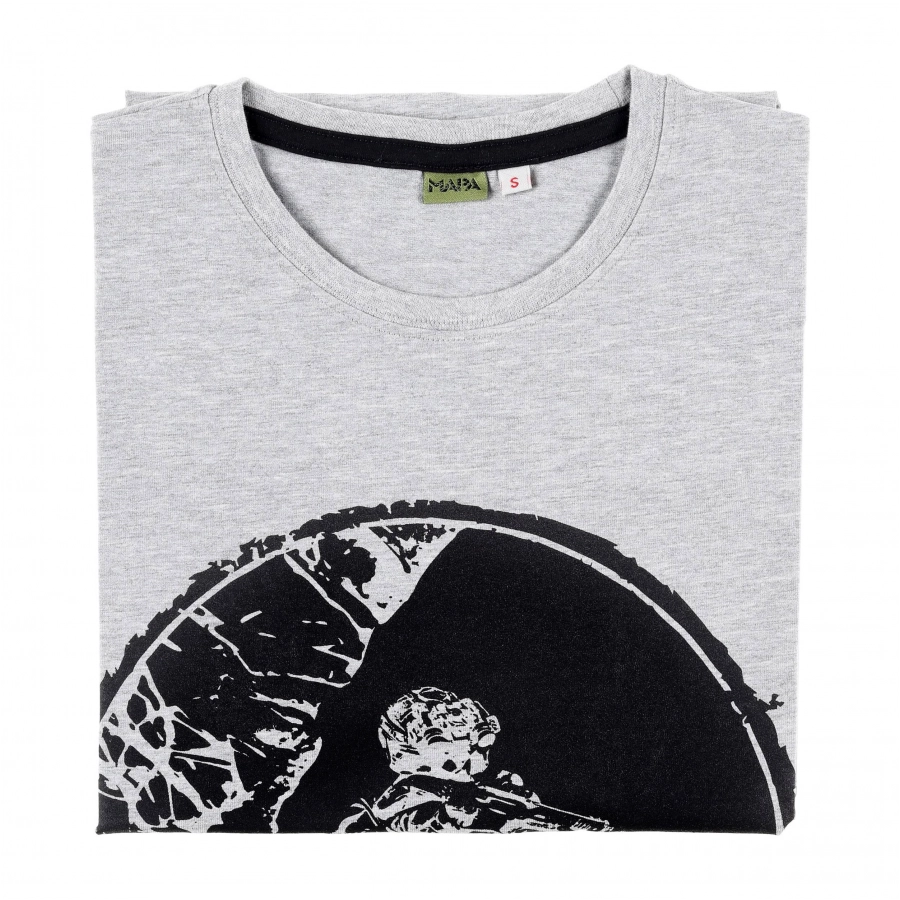 Men's T-shirt Maskpol T-shS-03 grey 4/4