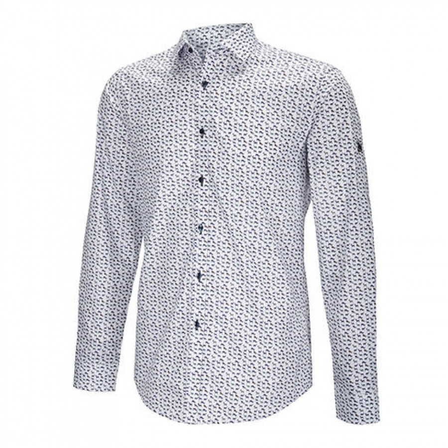 Men's Tagart Animal slim cotton shirt 1/3