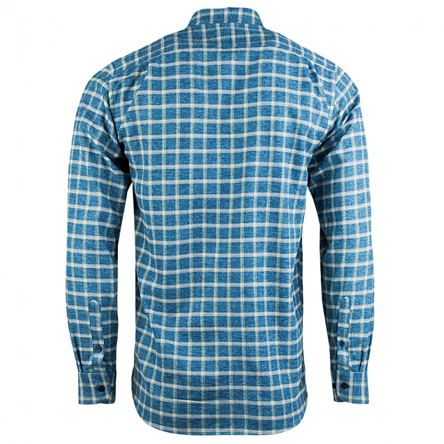 Men's Tagart Fern slim blue shirt 2/9