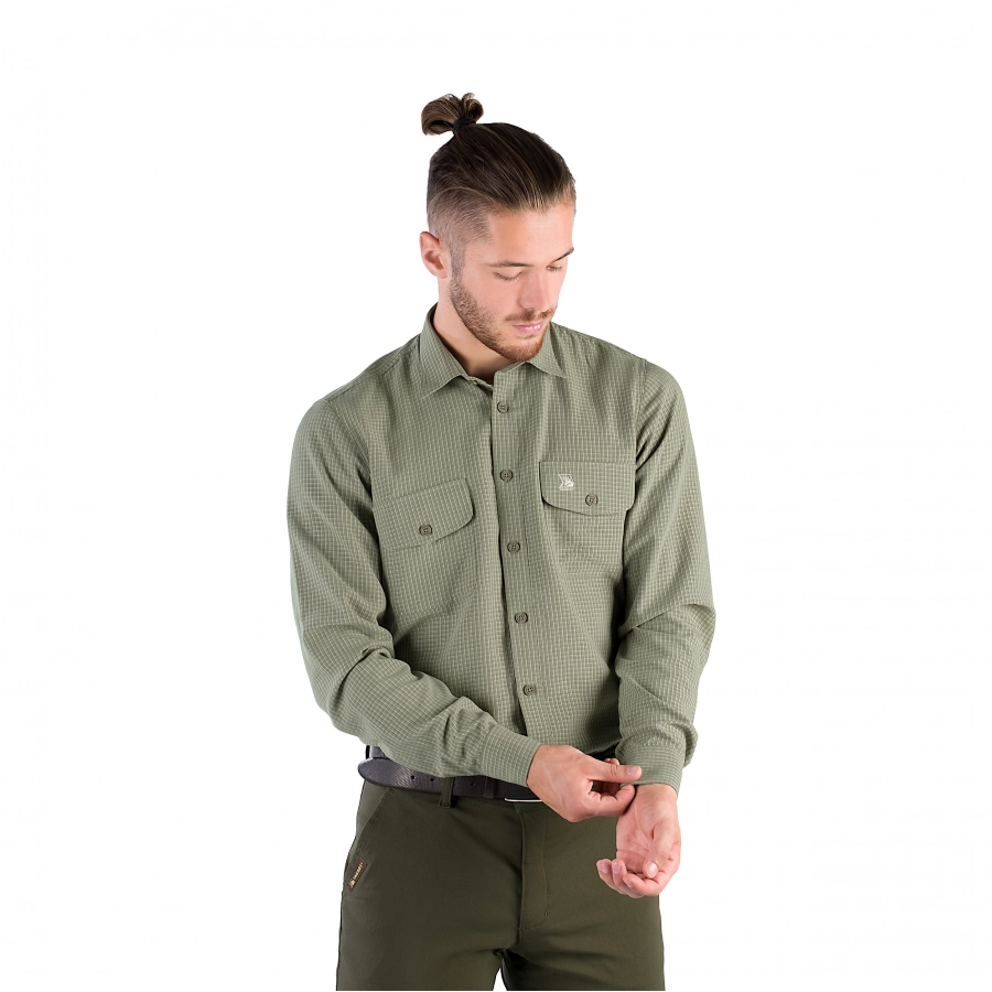 Men's Tagart Sahara green shirt 3/3